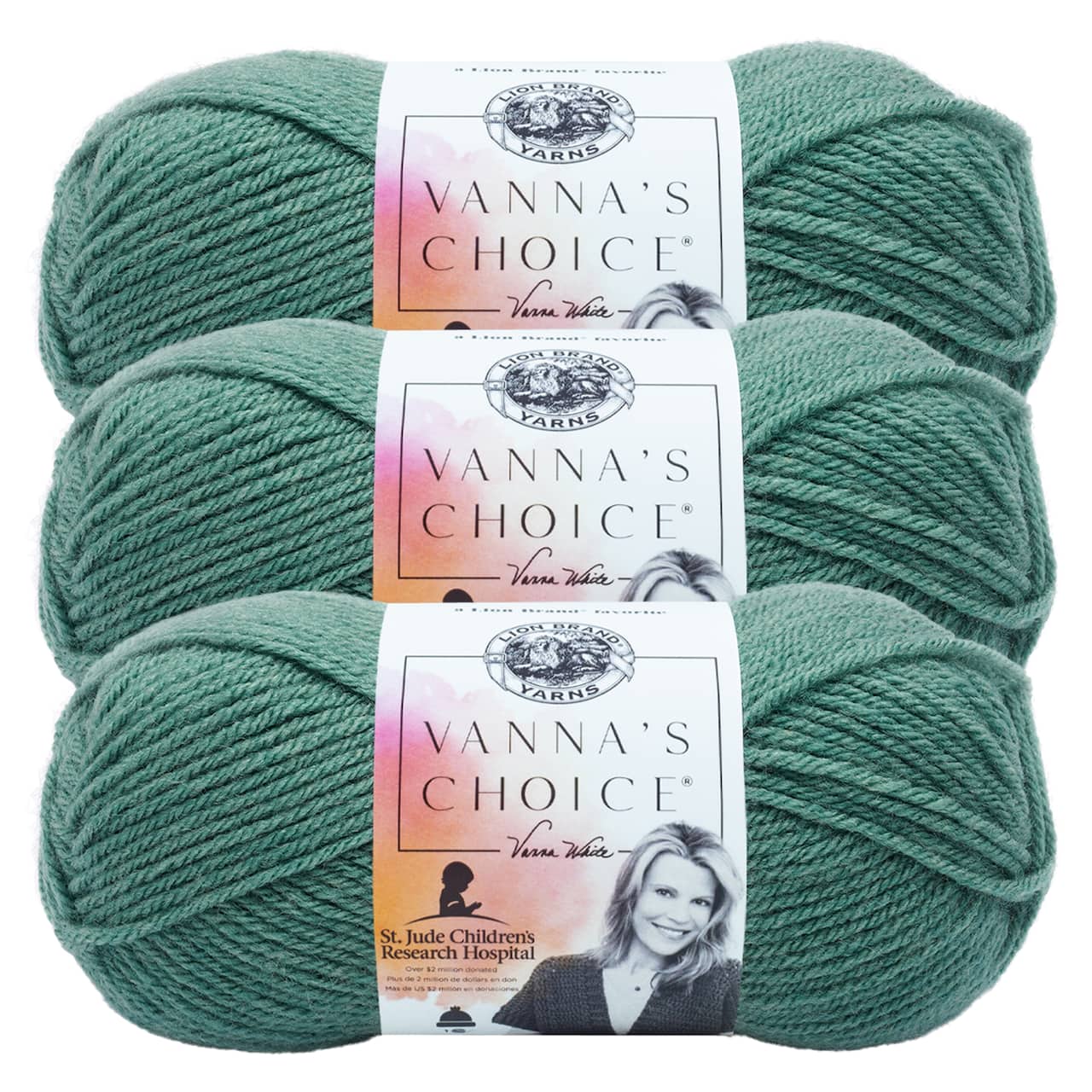 3 Pack Lion Brand® Vanna's Choice® Solid Yarn